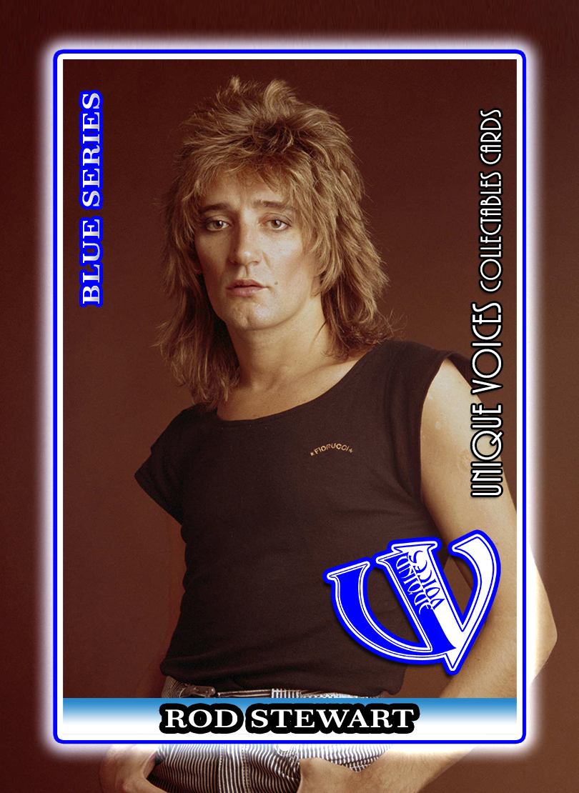 Rod Stewart Blue Card